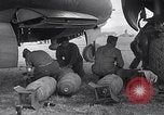 Image of B-26 bomber aircraft being armed Tunisia North Africa, 1943, second 44 stock footage video 65675034693