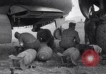 Image of B-26 bomber aircraft being armed Tunisia North Africa, 1943, second 46 stock footage video 65675034693