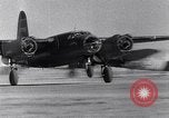 Image of B-26 bomber aircraft with battle damage Tunisia North Africa, 1943, second 10 stock footage video 65675034694