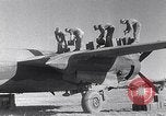 Image of B-26 bomber aircraft with battle damage Tunisia North Africa, 1943, second 15 stock footage video 65675034694