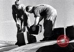 Image of B-26 bomber aircraft with battle damage Tunisia North Africa, 1943, second 22 stock footage video 65675034694