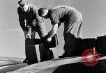 Image of B-26 bomber aircraft with battle damage Tunisia North Africa, 1943, second 24 stock footage video 65675034694