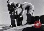 Image of B-26 bomber aircraft with battle damage Tunisia North Africa, 1943, second 25 stock footage video 65675034694