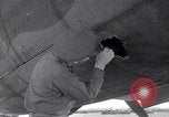 Image of B-26 bomber aircraft with battle damage Tunisia North Africa, 1943, second 32 stock footage video 65675034694