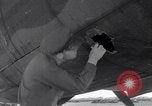 Image of B-26 bomber aircraft with battle damage Tunisia North Africa, 1943, second 35 stock footage video 65675034694