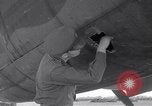 Image of B-26 bomber aircraft with battle damage Tunisia North Africa, 1943, second 39 stock footage video 65675034694