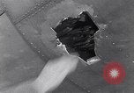 Image of B-26 bomber aircraft with battle damage Tunisia North Africa, 1943, second 47 stock footage video 65675034694