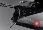 Image of B-26 bomber aircraft with battle damage Tunisia North Africa, 1943, second 49 stock footage video 65675034694