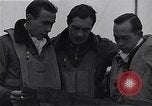 Immagine di I piloti della 334 Fighter Squadron tenere il punteggio di vittorie Il Debden Inghilterra, 1945, secondo 11 filmato di repertorio 65675034698