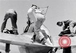 Image of P-5Bs of 28th Photo Reconnaissance Squadron Okinawa Ryukyu Islands, 1945, second 10 stock footage video 65675034702
