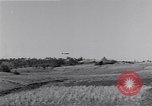 Image of Navy F-4U Corsair gear collapses during landing Okinawa Ryukyu Islands, 1945, second 15 stock footage video 65675034705