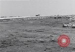 Image of Navy F-4U Corsair gear collapses during landing Okinawa Ryukyu Islands, 1945, second 28 stock footage video 65675034705