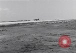 Image of Navy F-4U Corsair gear collapses during landing Okinawa Ryukyu Islands, 1945, second 33 stock footage video 65675034705