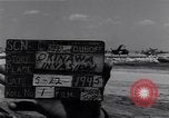 Image of P-38 aircraft of the 318th Fighter Group landing Okinawa Ryukyu Islands, 1945, second 3 stock footage video 65675034706