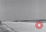 Image of P-38 aircraft of the 318th Fighter Group landing Okinawa Ryukyu Islands, 1945, second 22 stock footage video 65675034706