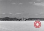 Image of P-38 aircraft of the 318th Fighter Group landing Okinawa Ryukyu Islands, 1945, second 39 stock footage video 65675034706