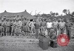 Image of U.S. Servicemen in Pacific War commemorate V-E Day  Okinawa Ryukyu Islands, 1945, second 4 stock footage video 65675034707