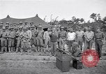 Image of U.S. Servicemen in Pacific War commemorate V-E Day  Okinawa Ryukyu Islands, 1945, second 5 stock footage video 65675034707