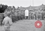 Image of U.S. Servicemen in Pacific War commemorate V-E Day  Okinawa Ryukyu Islands, 1945, second 7 stock footage video 65675034707