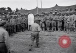 Image of U.S. Servicemen in Pacific War commemorate V-E Day  Okinawa Ryukyu Islands, 1945, second 9 stock footage video 65675034707