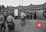Image of U.S. Servicemen in Pacific War commemorate V-E Day  Okinawa Ryukyu Islands, 1945, second 10 stock footage video 65675034707
