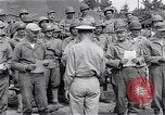 Image of U.S. Servicemen in Pacific War commemorate V-E Day  Okinawa Ryukyu Islands, 1945, second 32 stock footage video 65675034707