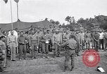 Image of U.S. Servicemen in Pacific War commemorate V-E Day  Okinawa Ryukyu Islands, 1945, second 39 stock footage video 65675034707