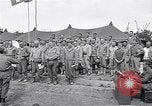 Image of U.S. Servicemen in Pacific War commemorate V-E Day  Okinawa Ryukyu Islands, 1945, second 57 stock footage video 65675034707