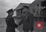 Image of General awards Distinguished Flying Cross to Elliott Roosevelt North Africa, 1942, second 27 stock footage video 65675034708