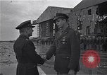 Image of General awards Distinguished Flying Cross to Elliott Roosevelt North Africa, 1942, second 29 stock footage video 65675034708
