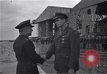 Image of General awards Distinguished Flying Cross to Elliott Roosevelt North Africa, 1942, second 30 stock footage video 65675034708