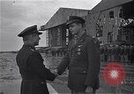 Image of General awards Distinguished Flying Cross to Elliott Roosevelt North Africa, 1942, second 31 stock footage video 65675034708