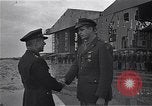 Image of General awards Distinguished Flying Cross to Elliott Roosevelt North Africa, 1942, second 32 stock footage video 65675034708