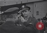 Image of General awards Distinguished Flying Cross to Elliott Roosevelt North Africa, 1942, second 42 stock footage video 65675034708