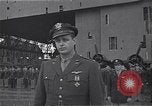 Image of General awards Distinguished Flying Cross to Elliott Roosevelt North Africa, 1942, second 46 stock footage video 65675034708