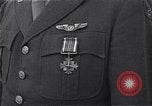 Image of General awards Distinguished Flying Cross to Elliott Roosevelt North Africa, 1942, second 55 stock footage video 65675034708