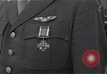 Image of General awards Distinguished Flying Cross to Elliott Roosevelt North Africa, 1942, second 56 stock footage video 65675034708