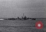 Image of battleships Pacific Theater, 1944, second 4 stock footage video 65675034731