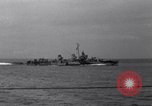 Image of battleships Pacific Theater, 1944, second 7 stock footage video 65675034731