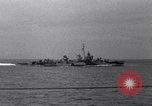 Image of battleships Pacific Theater, 1944, second 11 stock footage video 65675034731