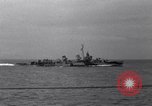 Image of battleships Pacific Theater, 1944, second 12 stock footage video 65675034731