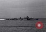 Image of battleships Pacific Theater, 1944, second 14 stock footage video 65675034731