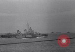 Image of battleships Pacific Theater, 1944, second 21 stock footage video 65675034731