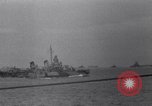 Image of battleships Pacific Theater, 1944, second 25 stock footage video 65675034731