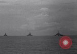 Image of battleships Pacific Theater, 1944, second 30 stock footage video 65675034731