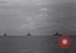 Image of battleships Pacific Theater, 1944, second 33 stock footage video 65675034731