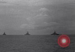 Image of battleships Pacific Theater, 1944, second 37 stock footage video 65675034731