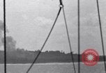 Standbild Bombardierung Peleliu Palau Inseln, 1944, aus Sekunde 34 historischem Filmmaterial Videoclip 65675034733