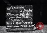 Image of U.S. Marine Battery firing 155mm howitzer Okinawa Ryukyu Islands, 1945, second 1 stock footage video 65675034734