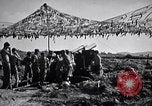 Image of U.S. Marine Battery firing 155mm howitzer Okinawa Ryukyu Islands, 1945, second 14 stock footage video 65675034734